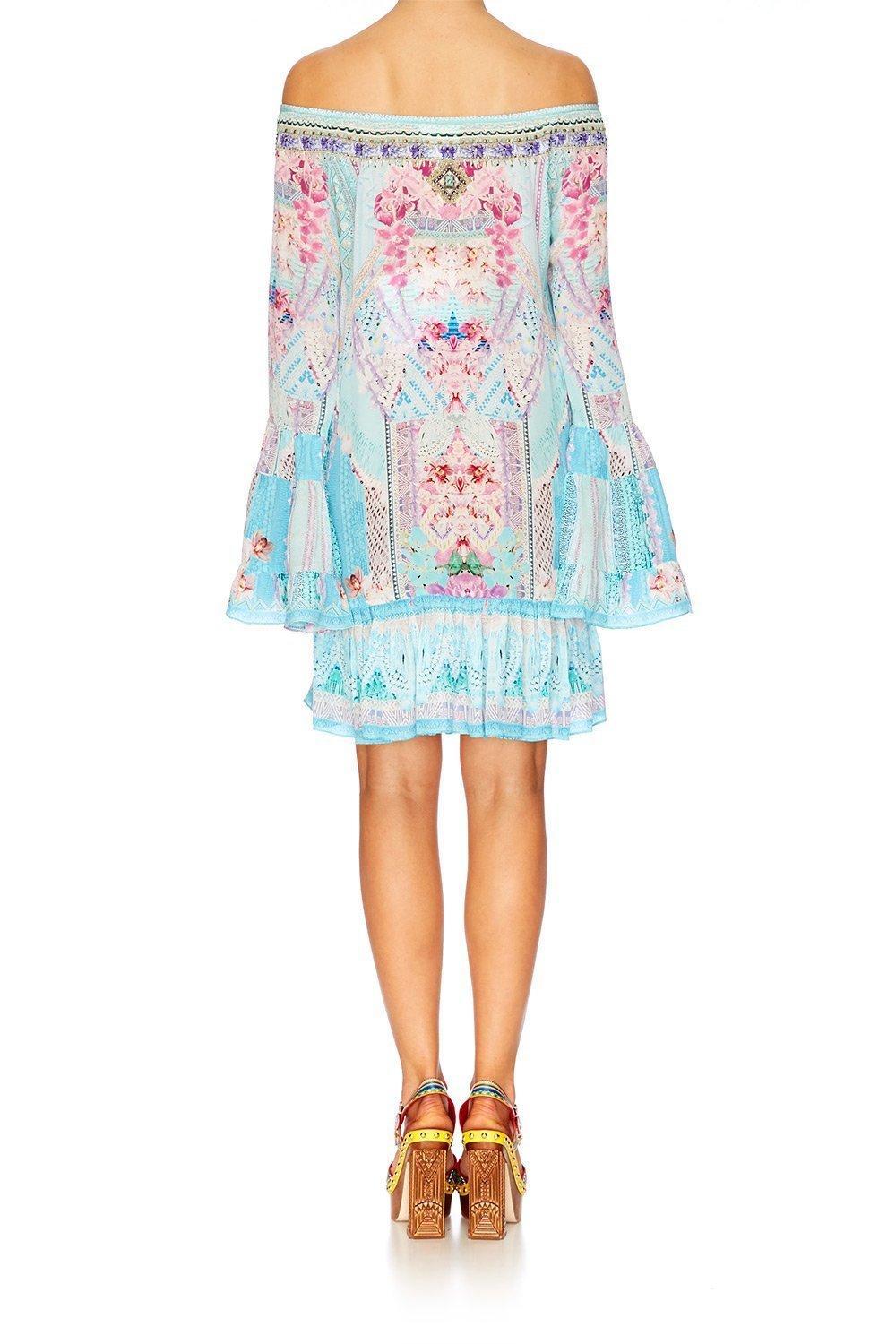 Camilla Garden State A Line Frill Dress Print Size Small photo 3
