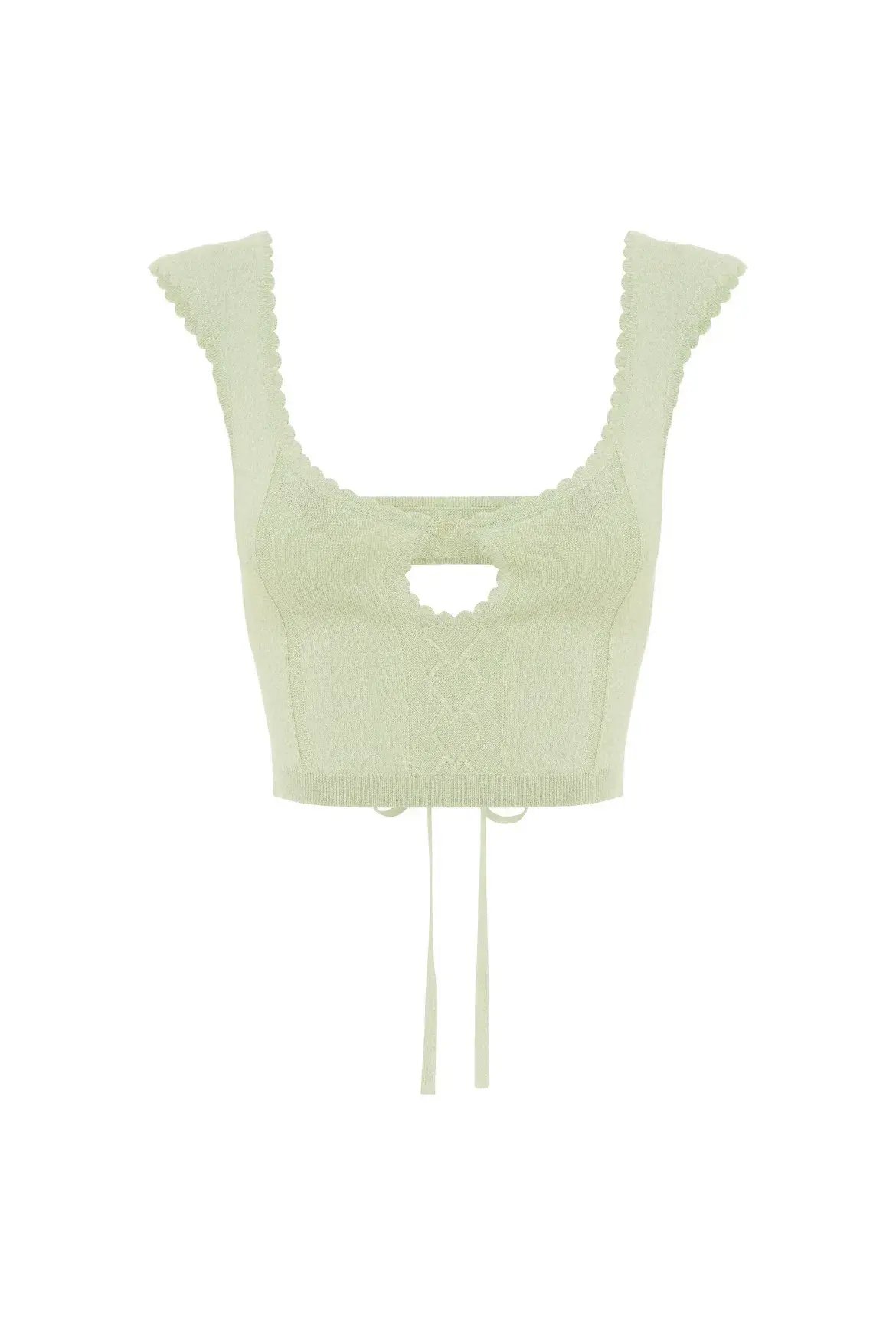 Amiss the Label Joanne Top & Skirt Set Green Size 12 photo 5