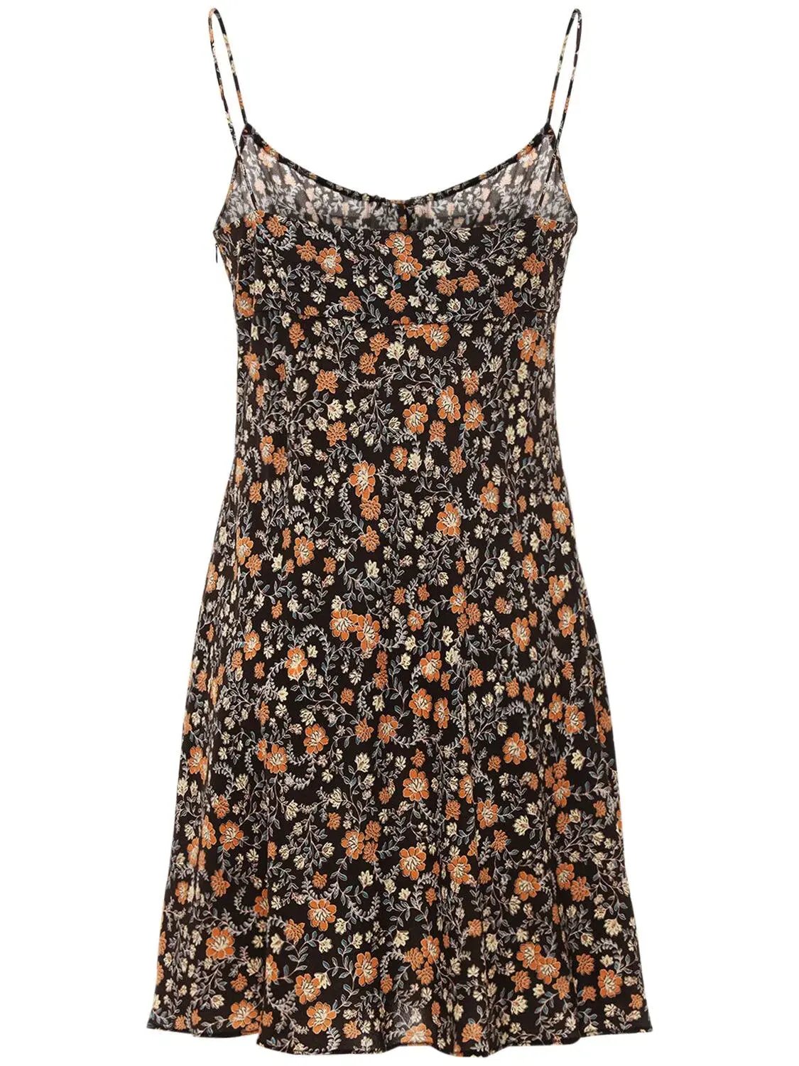 Bec and Bridge Janice Silk Mini Dress Print Size 8 photo 4