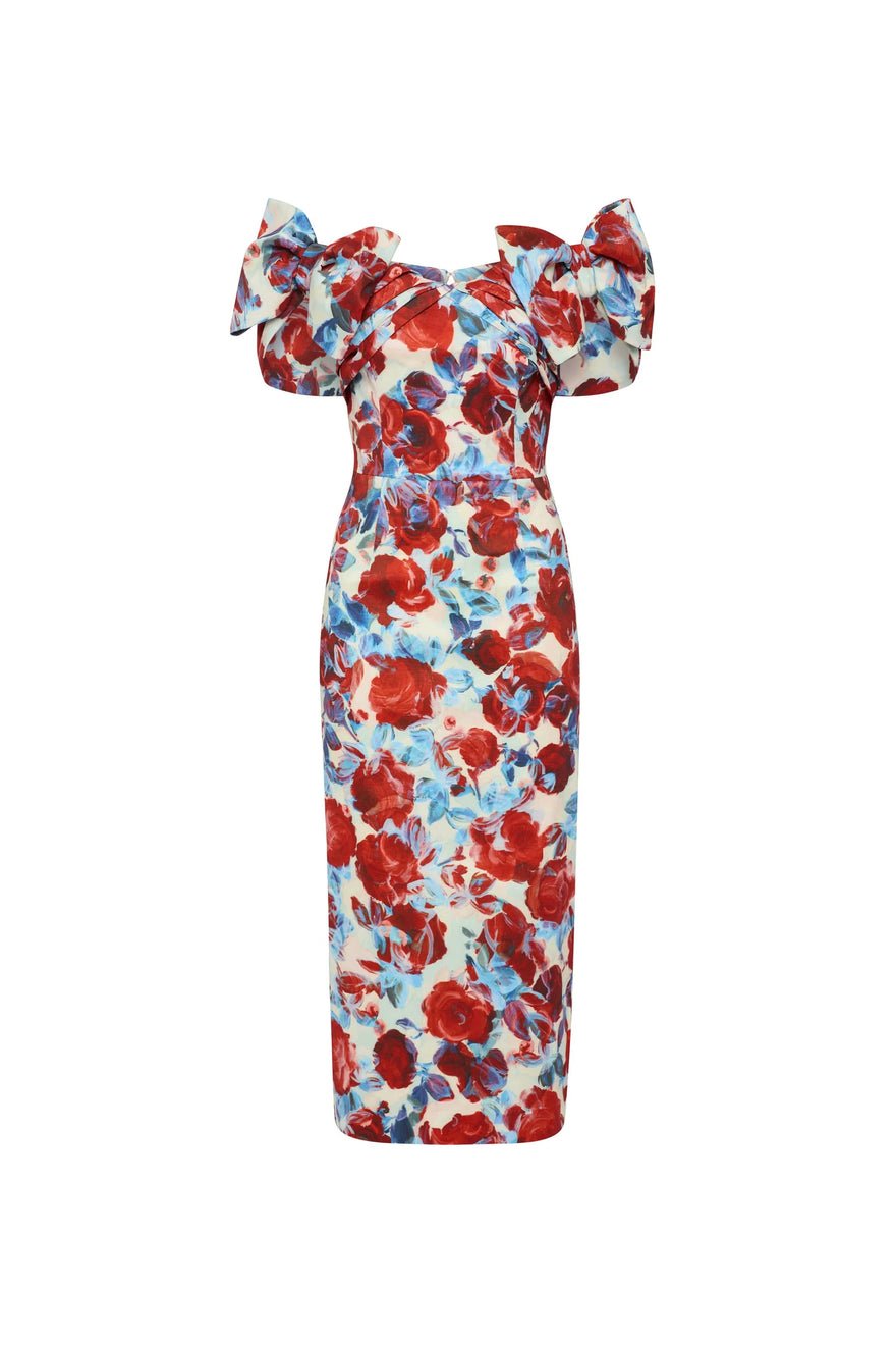 Rebecca Vallance Fleurette Midi Dress photo 3