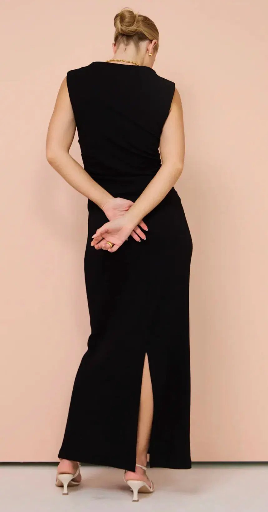 Friends With Frank The Harlow Dress in Black Size AU 12 photo 2