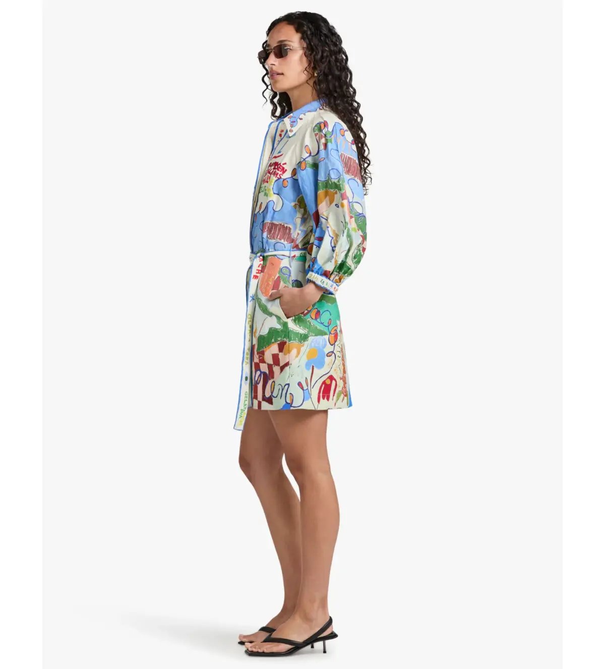Alemais Nadia Mini Shirtdress Size 12 photo 2