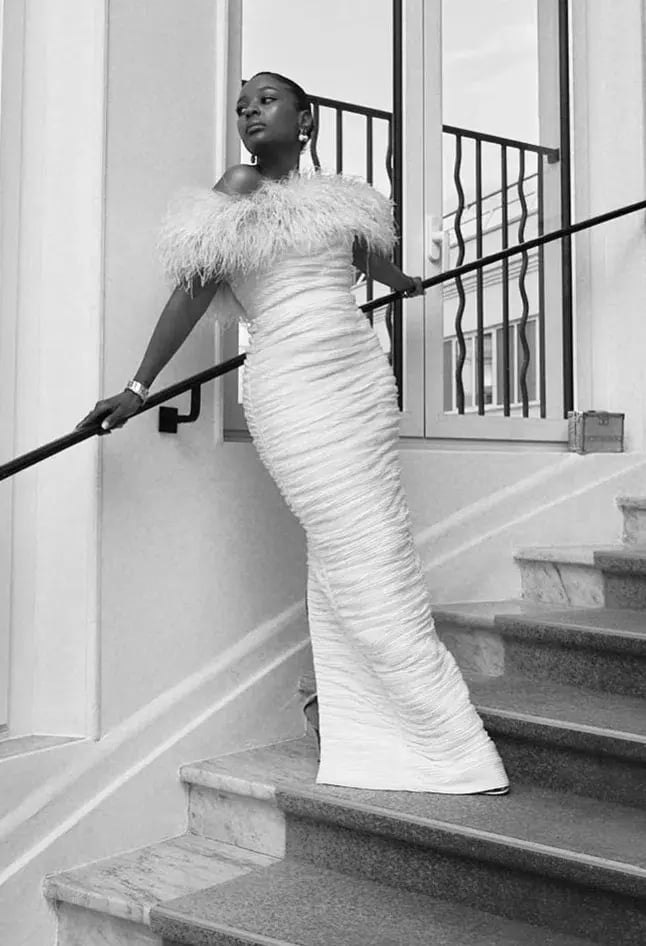 Rachel Gilbert Zion Gown White Size 10 photo 3