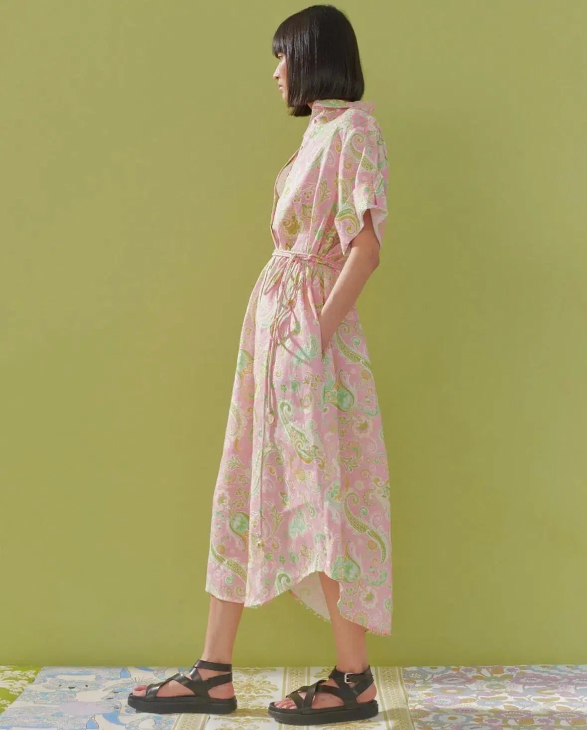 Alemais Marta Shirtdress Print Size AU 14 photo 2