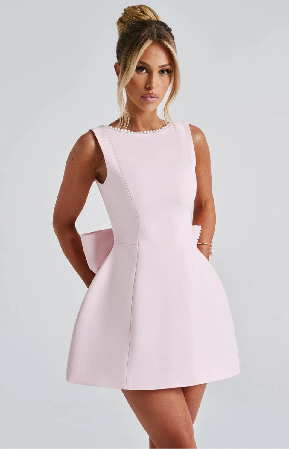 CARRIE MINI DRESS PINK photo 4