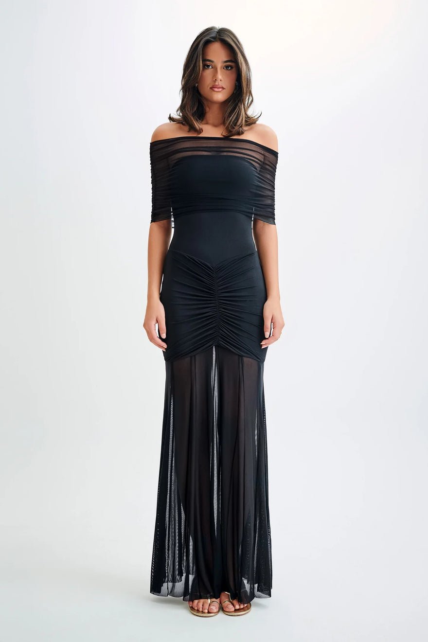 Meshki Capsian Mesh Maxi Black photo 3