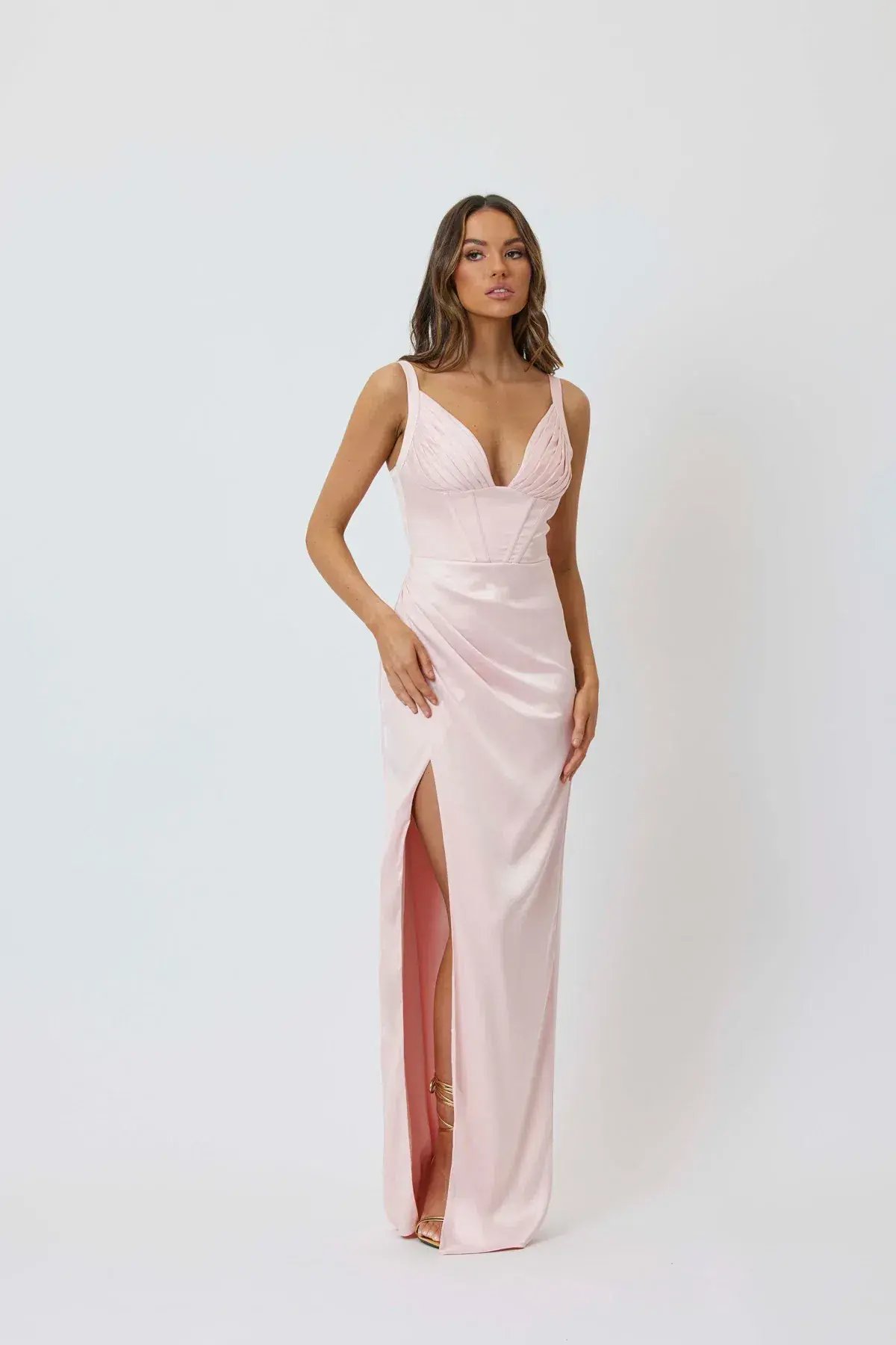 Bianca and Bridgett Peony Dress Blush Size 16 photo 2