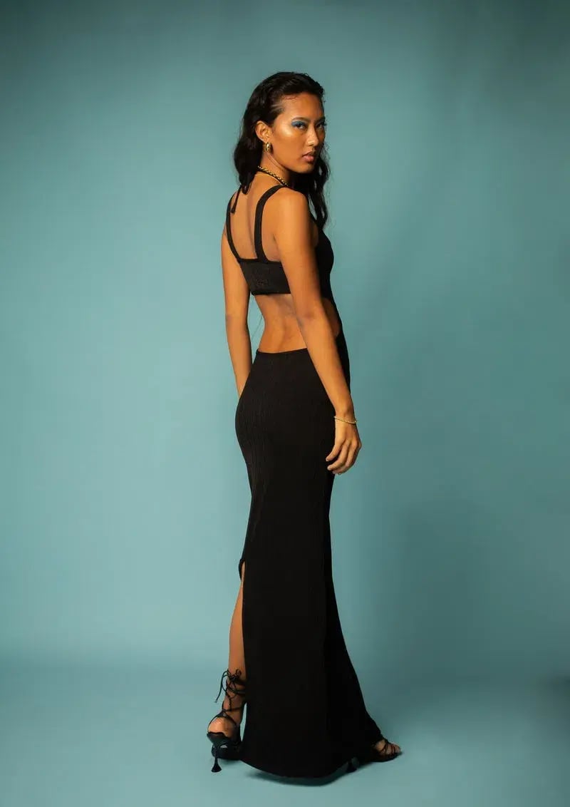 Argo Studio Alba Dress Black Size 6 photo 2
