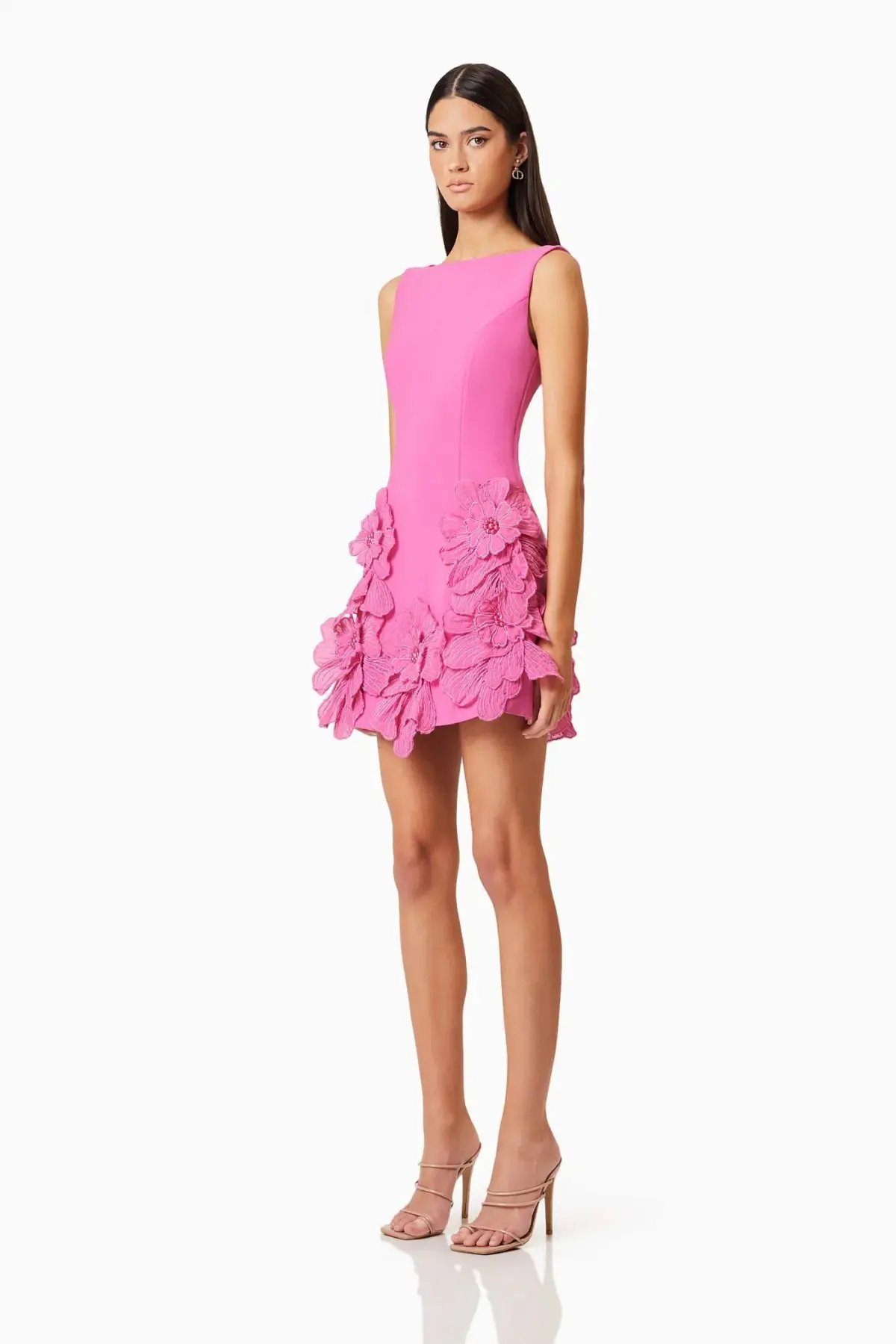 Elliatt Janelle Mini Dress / Pink / Size 8 photo 2