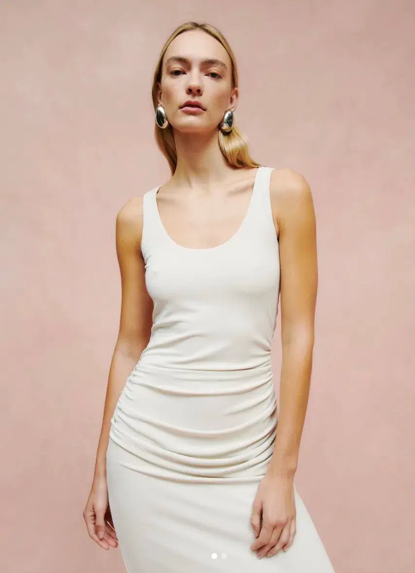 ANNA QUAN Shelley Maxi Dress in Dove Grey 8 AU photo 2