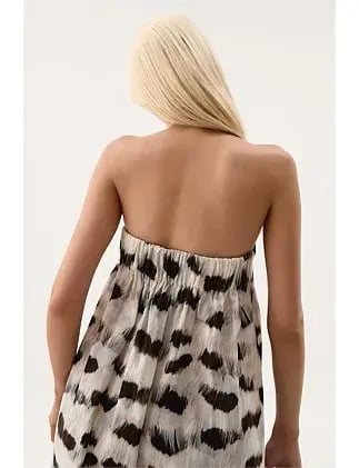 AJE Airlie Strapless Maxi Dress Multi Size 8/S photo 12