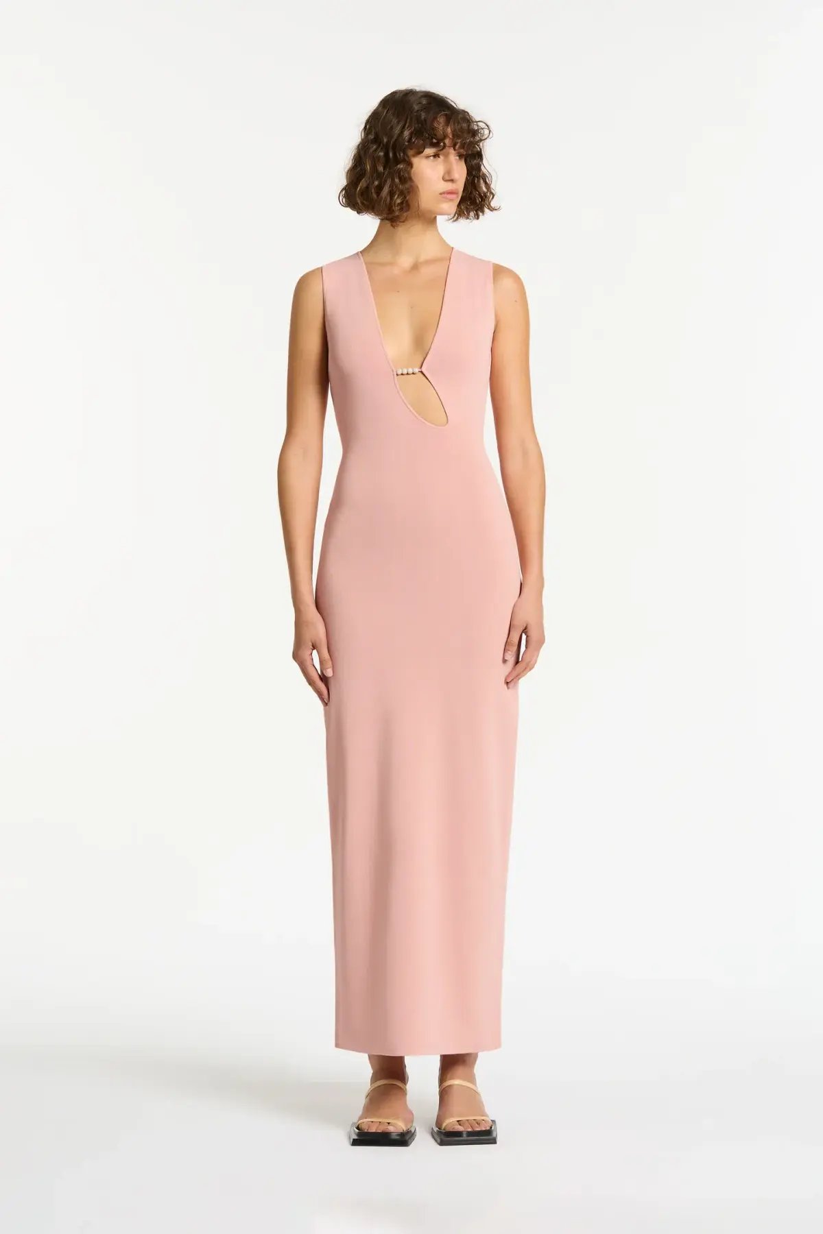 Sir The Label Kinetic Beaded Maxi Dress in Pink Size 2 / 10 AU photo 2