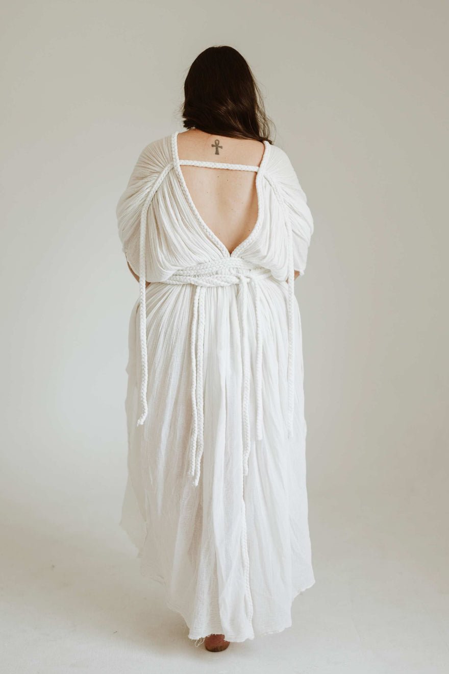 Chic Le Frique Ophelia Maxi Dress - Bone photo 2