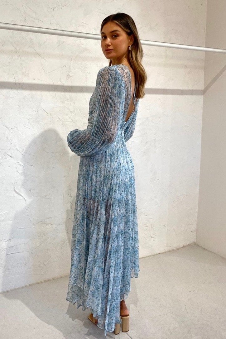 ACLER ASTONE DRESS - BLUE FLORAL photo 6