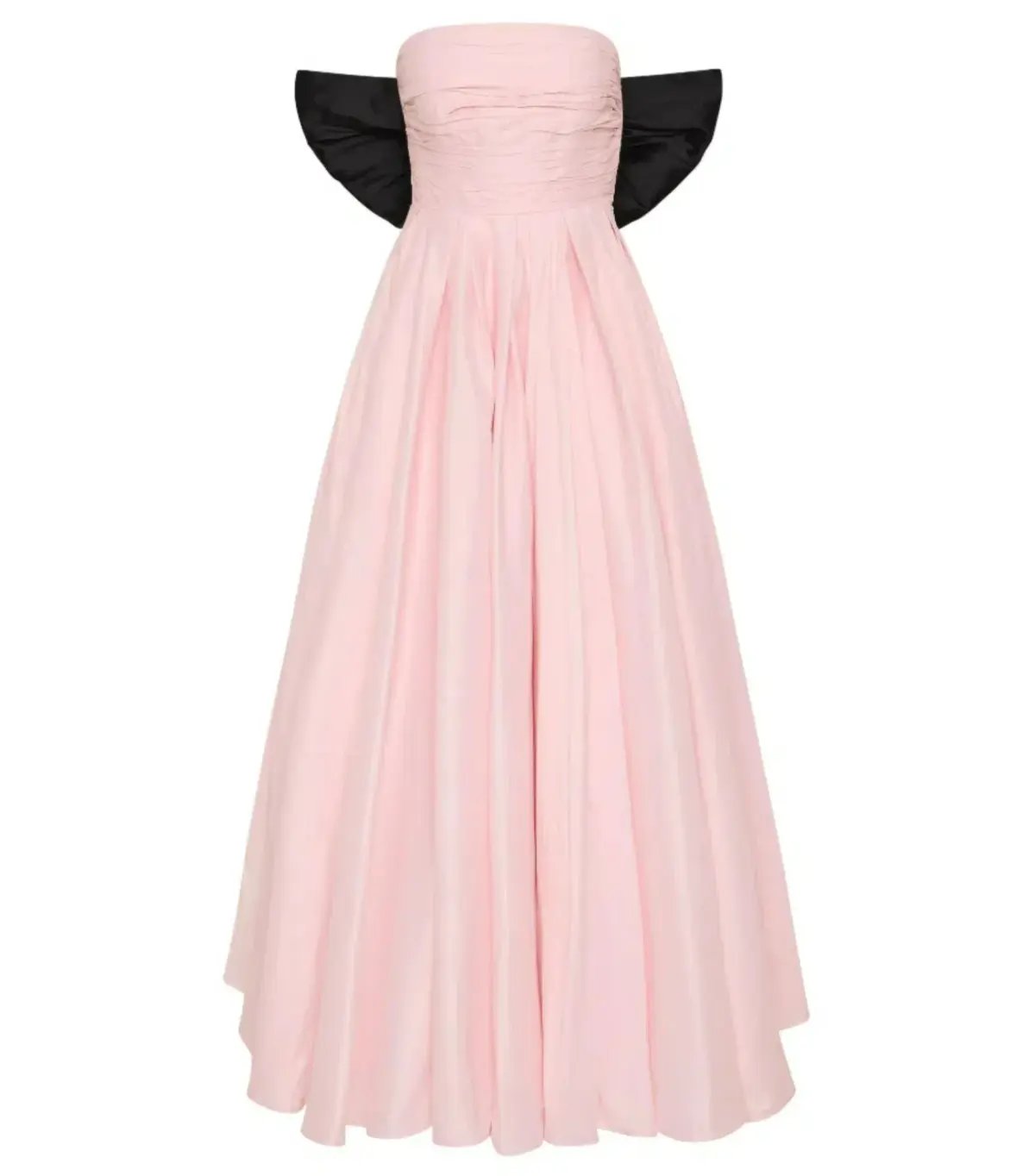 Aje Thea Gown Maxi Dress in Pink Tint/ Black Size AU 12 photo 3