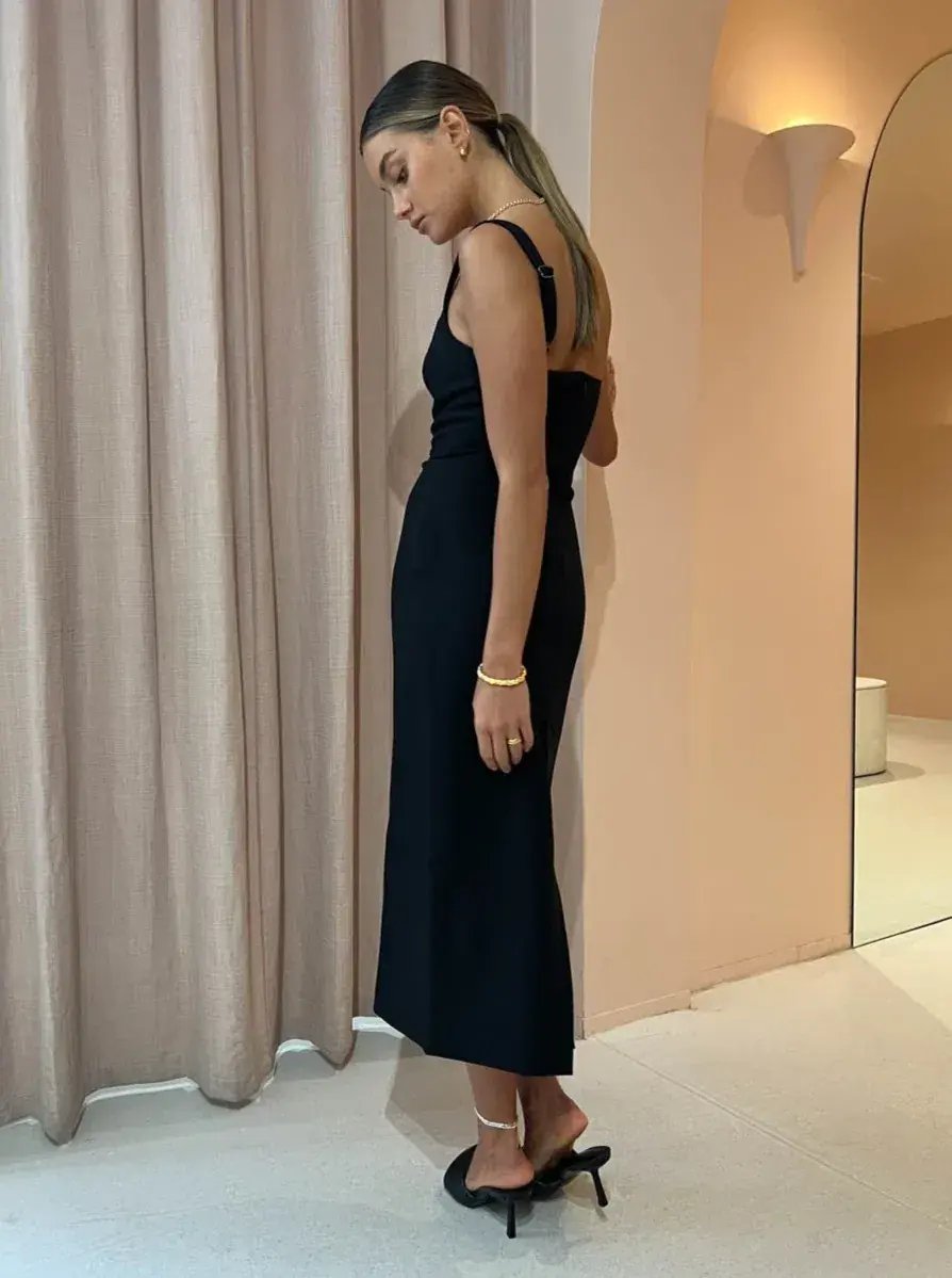 Camilla And Marc Brixton Dress Black Size 12 photo 4