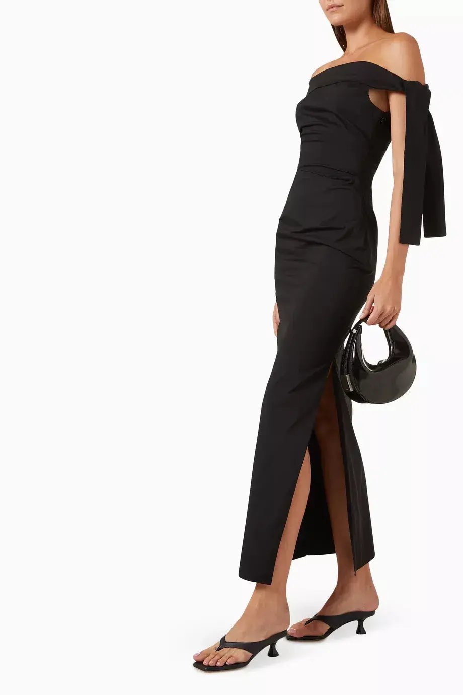 SIR The Label Dahlia Black Gown Size 12 photo 2