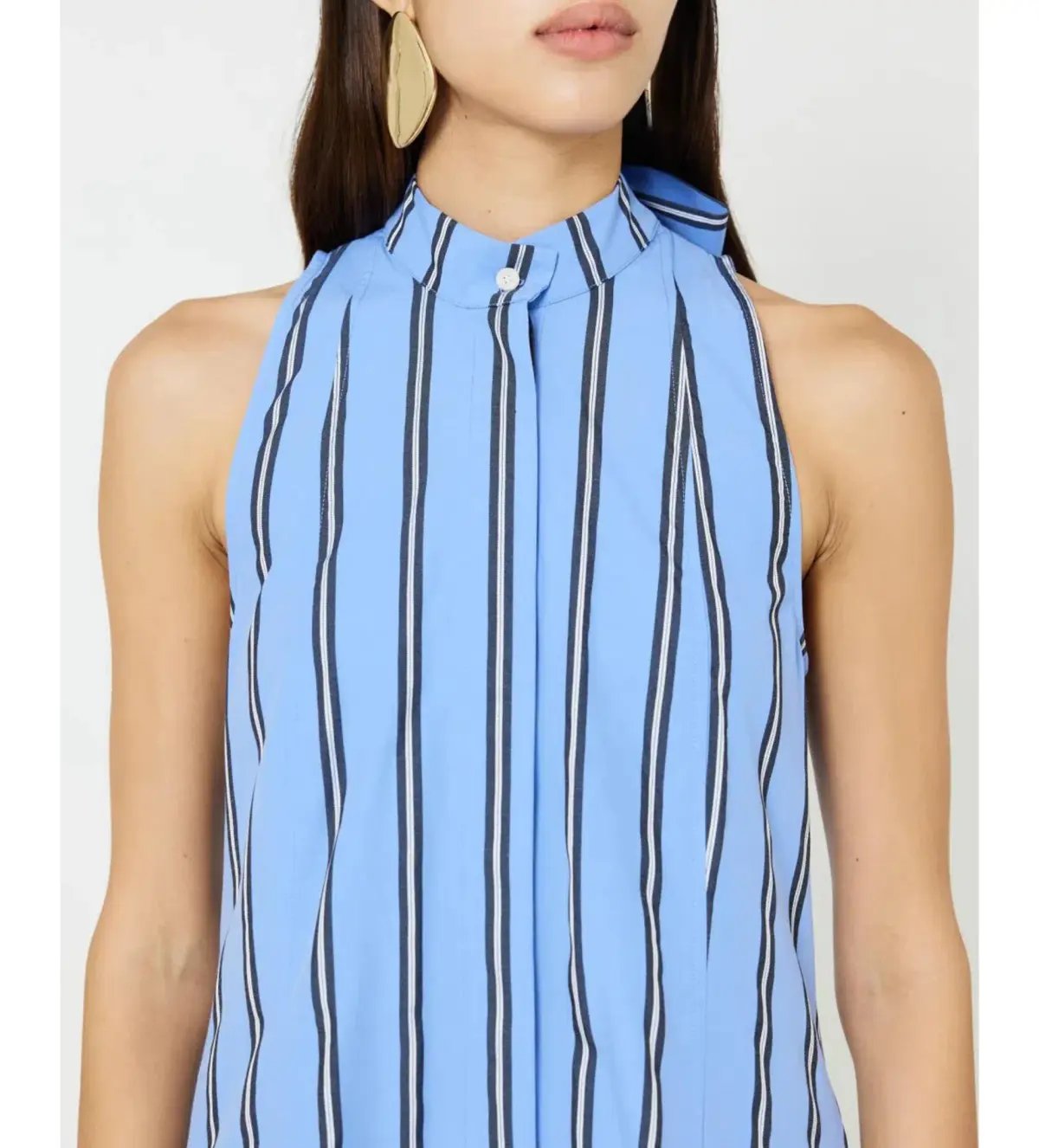 Camilla And Marc Maxi Dress Atoll Stripe Size 12 photo 6