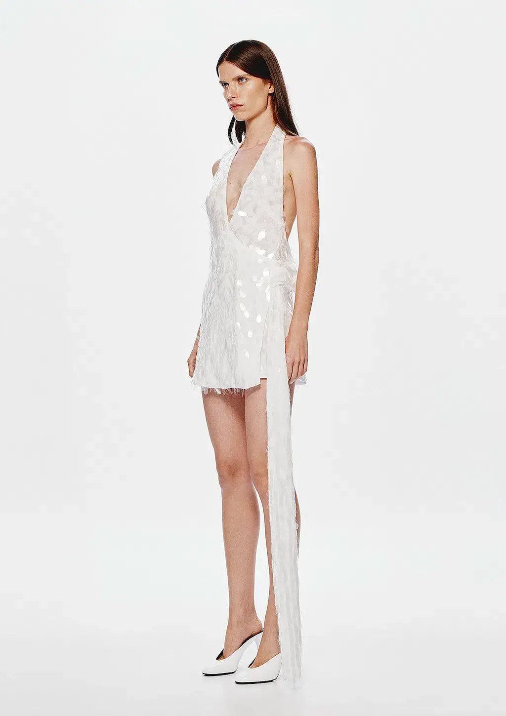 MISHA THE SAPPHIRE SEQUIN MINI DRESS. SIZE S / AU 8 photo 2