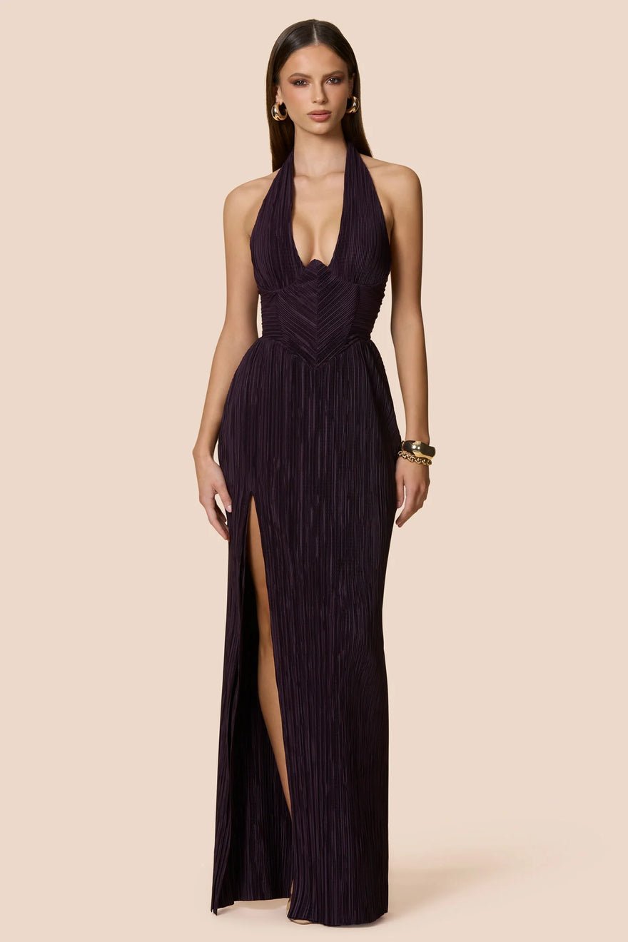 Nookie Belleza Gown - Plum photo 4