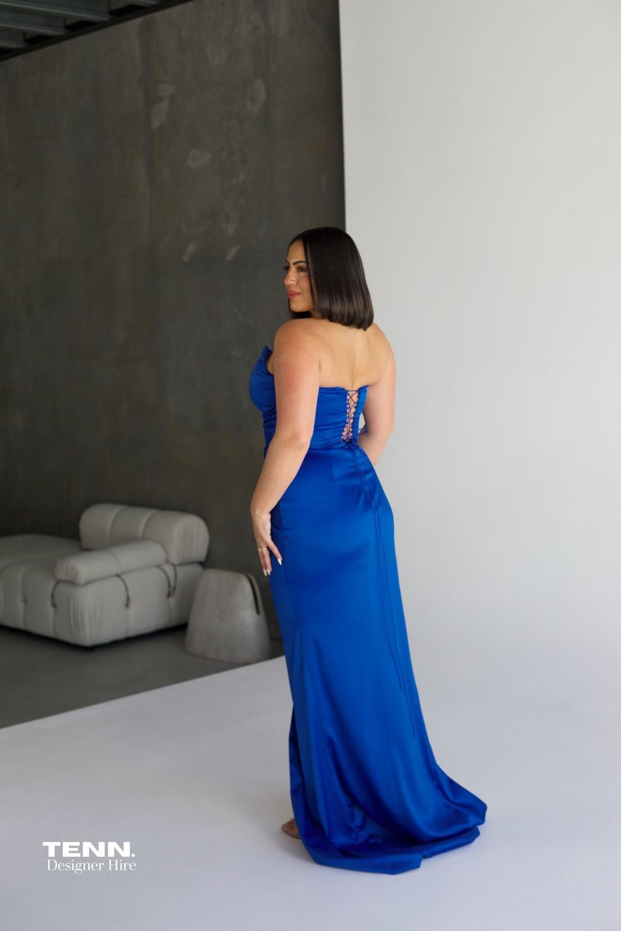 Lia Stublla Amelie Gown - Blue photo 2