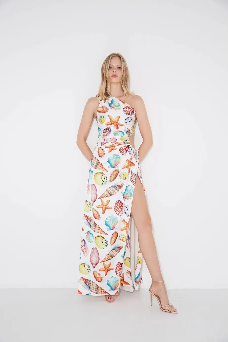 Sonya Moda Nour De La Mer Maxi Dress Print Size 10 photo 2