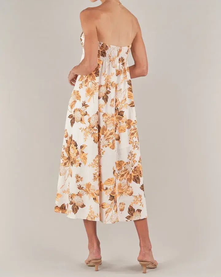 Amelius Saint Lucia Linen Maxi Dress size 6. photo 3