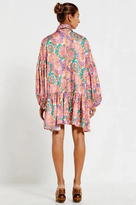Bohemian Traders Winter Genoa Mini in Peony Floral Size AU 18 photo 4
