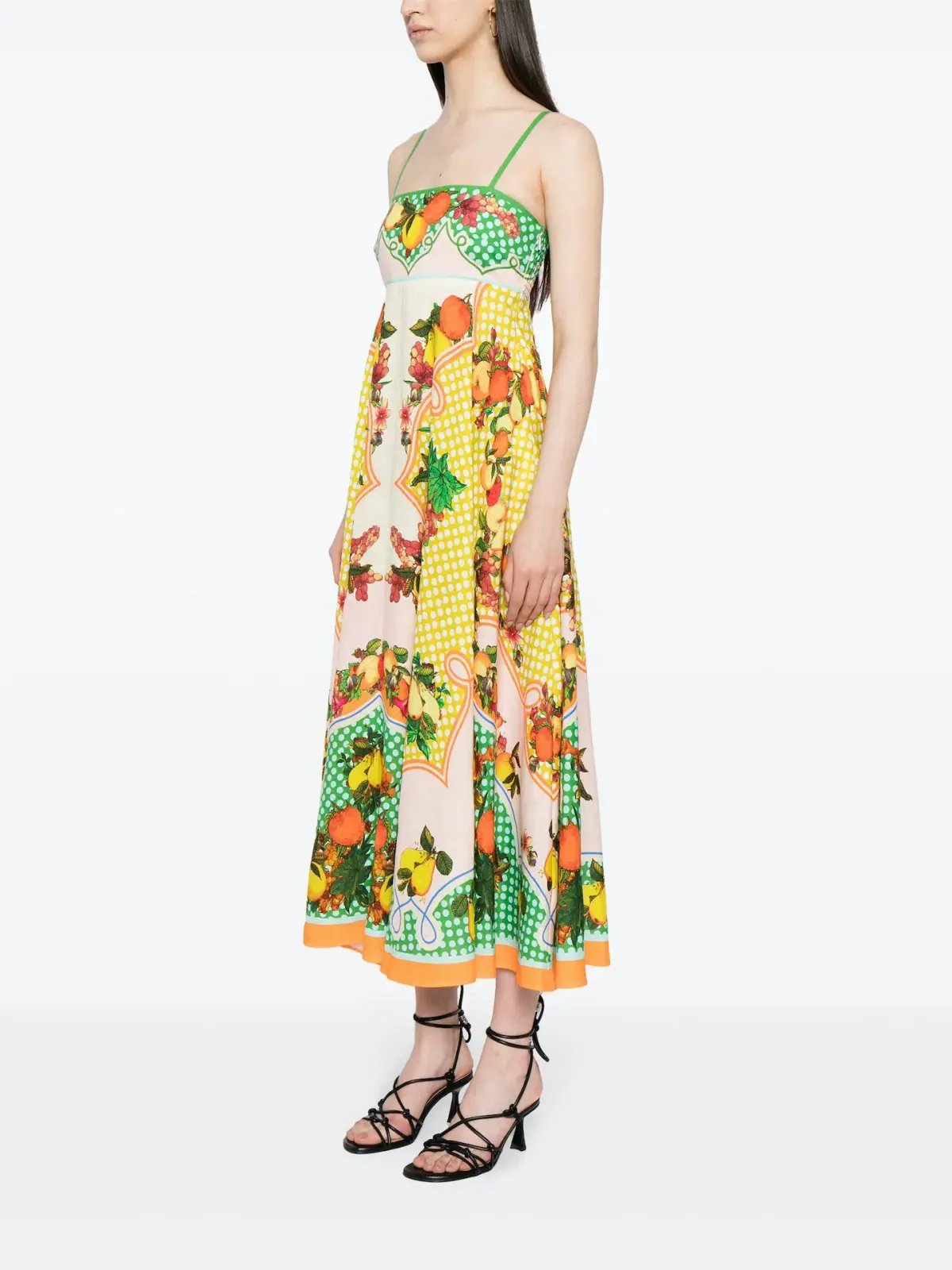 Alemais Lemonis Midi Sundress Multi Size 10 photo 2