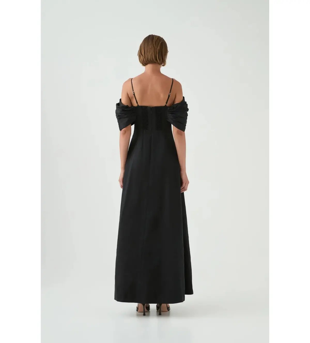 Aje Scarlett Gown Black Size AU 16 photo 3