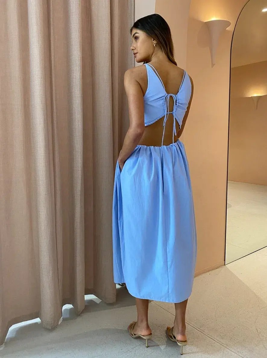 Camilla and Marc Kiri Dress in Powder Blue Size 14 photo 4
