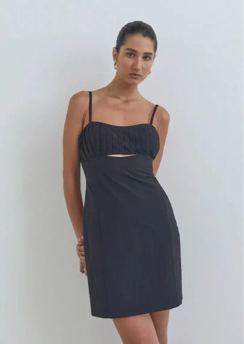 Viktoria and Woods Stanhope Dress Mini Black Size AU 8 photo 3