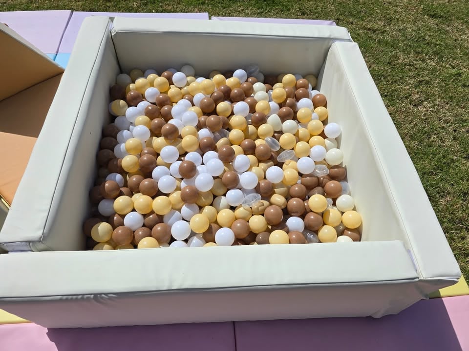 Beige bliss softplay package Hire photo 4