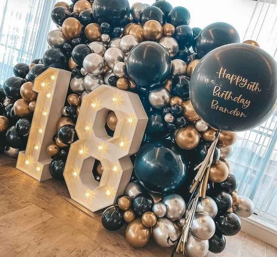 Hire Giant 1.2m Light Up Numbers photo 6