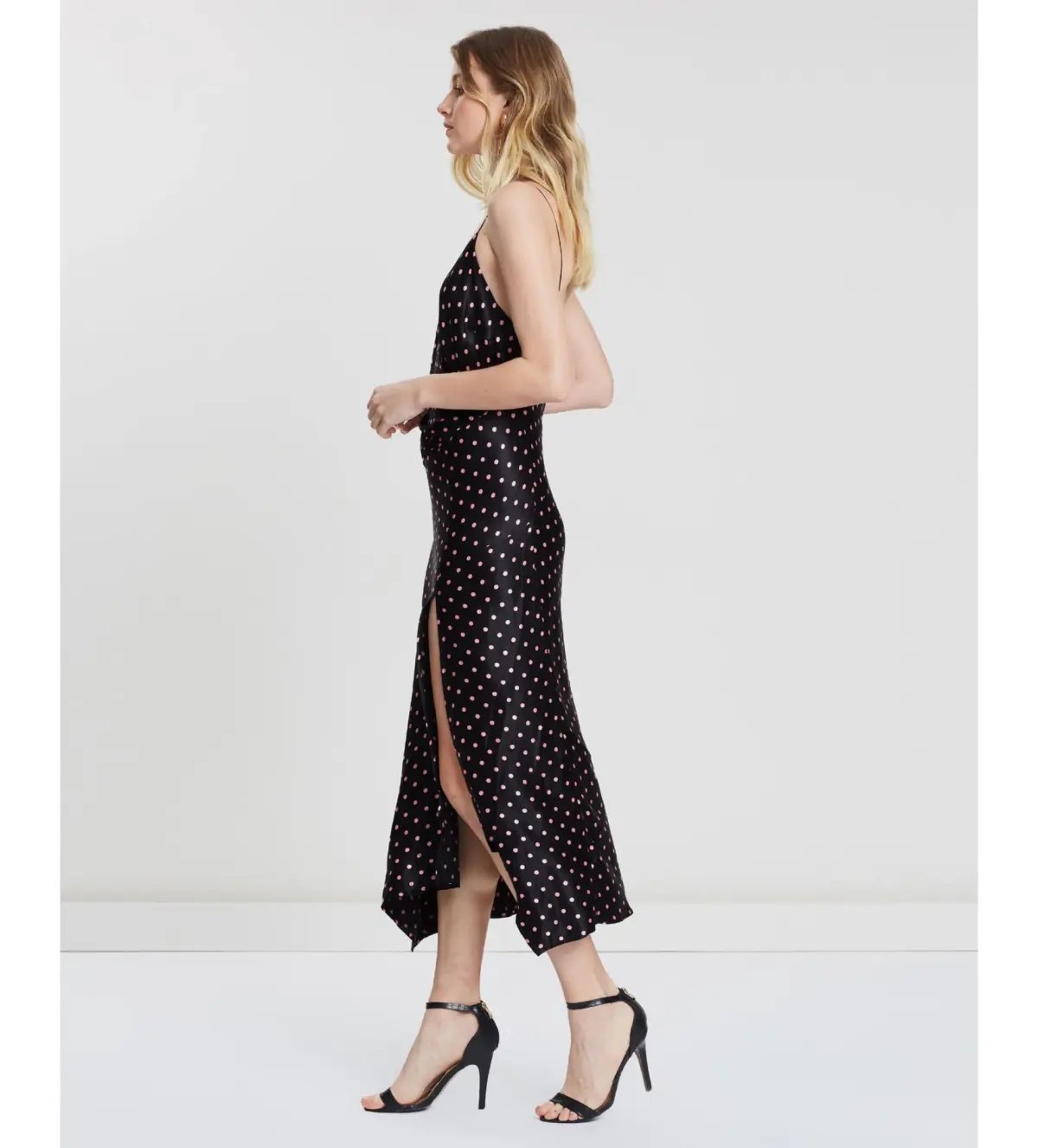 Bec & Bridge Kylie Slip Midi Dress Black Size AU 12 photo 3