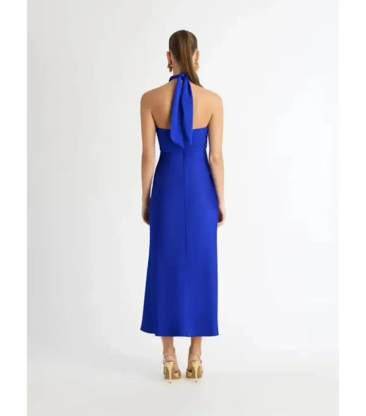 Sheike Jasmine Midi Dress in Calton Blue Size AU 6 photo 2