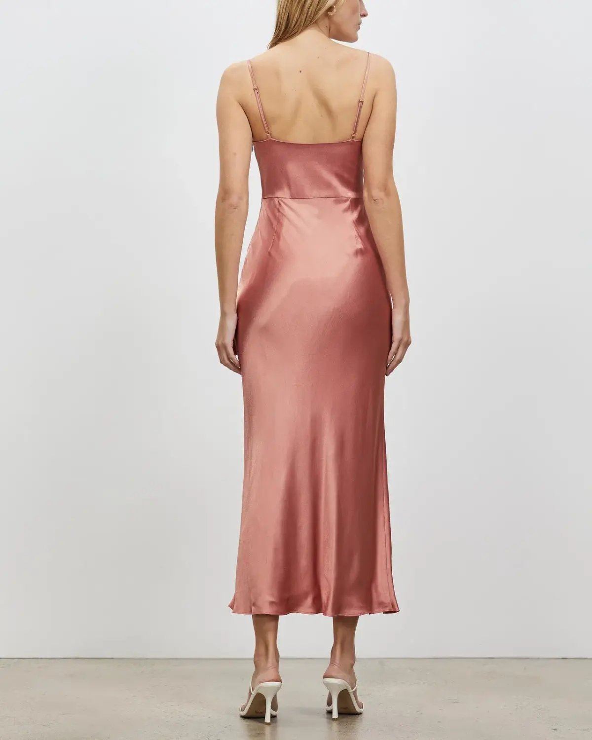 shona joy eloise lace up midi dress size 8 photo 2