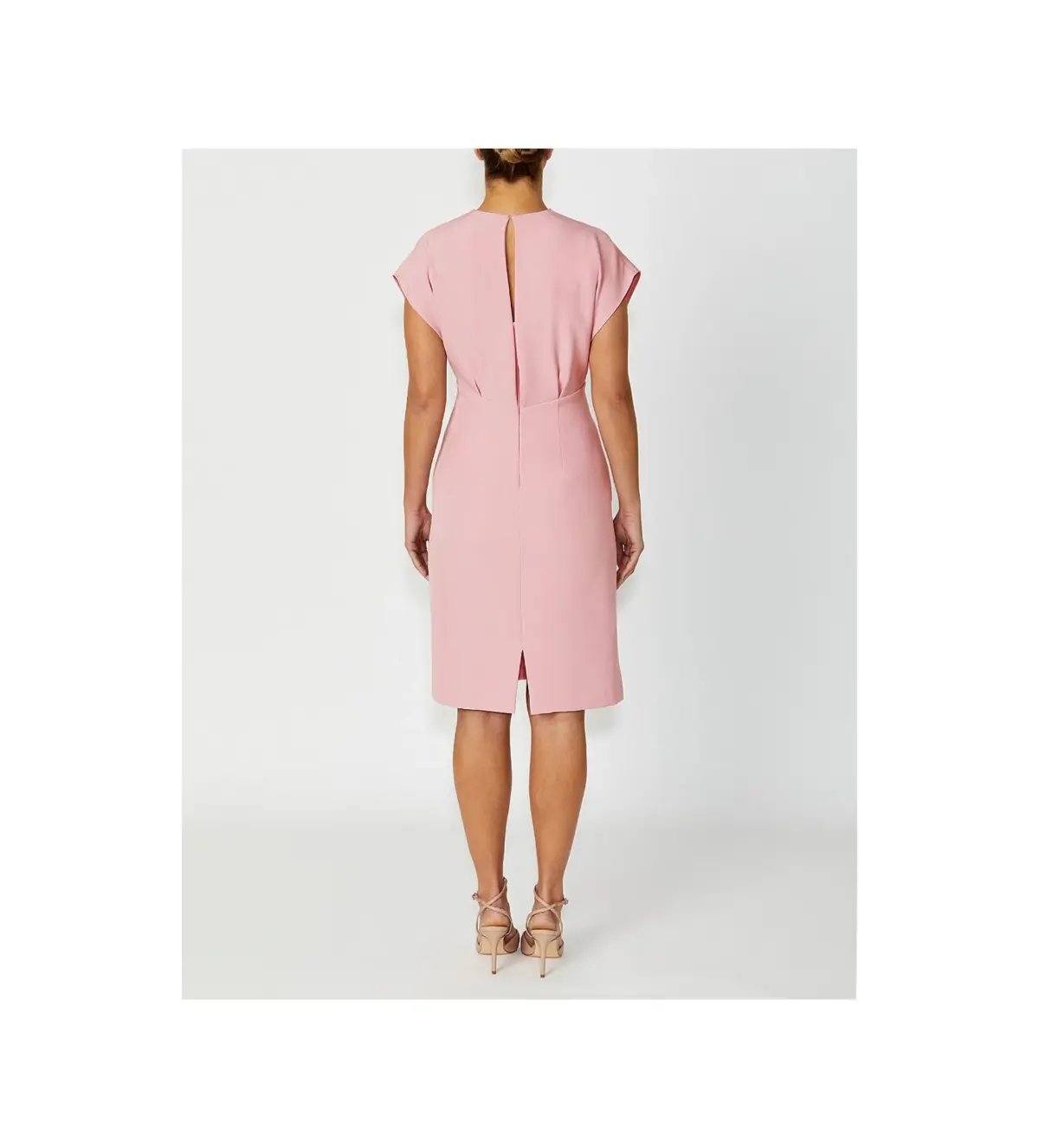 Anthea Crawford Kyla Midi Dress Pink Size AU 16 photo 2