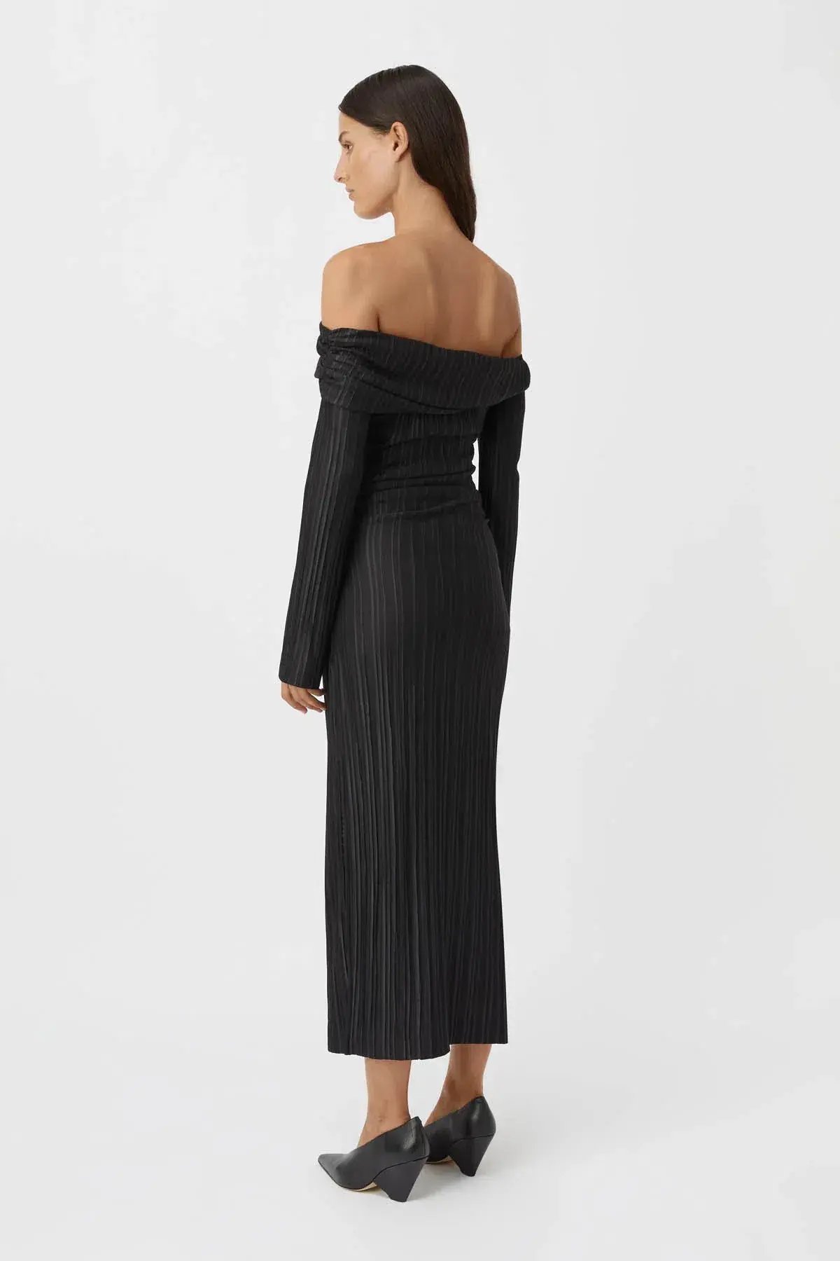 Camilla And Marc Shaw Strapless Dress In Black Size 8 / AU 8 photo 3