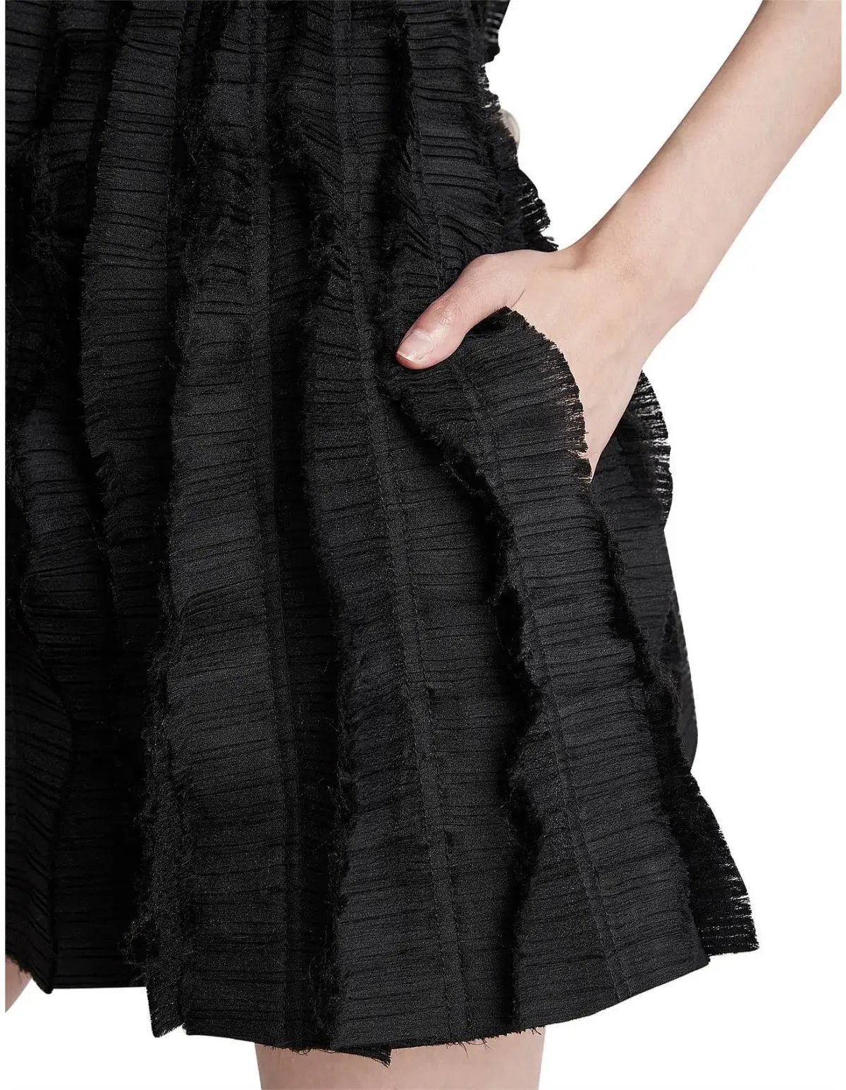 Aje Hybrid Sleeveless Mini Dress Black Size 4 photo 4