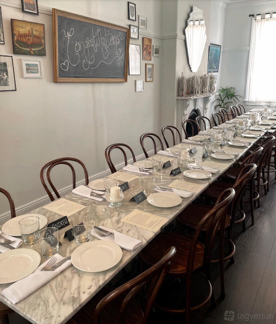 Private Dining Room at Osteria di Russo & Russo photo 3
