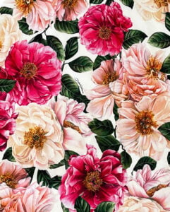 Dolce & Gabbana Floral Pink/White Dress photo 6