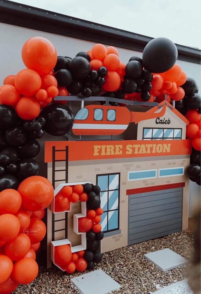 Fire station party styling for hire photo 2