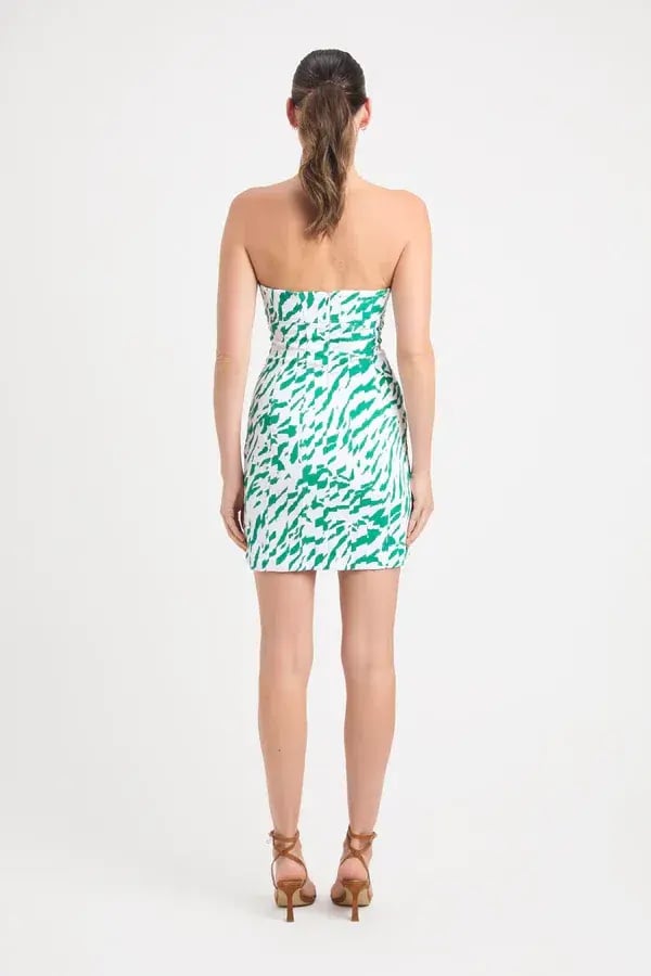 Kookai Jamila Mini Dress Multi Print Size 34 / Au 6 photo 3