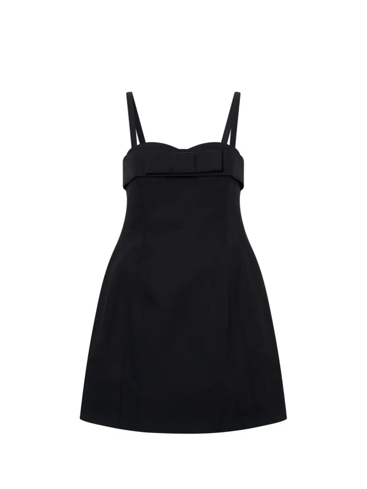 Oroton Bodice Detail Mini Dress Black Size AU 8 photo 4