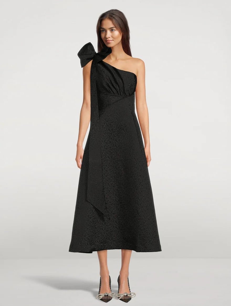 Rachel Gilbert Emiliano Malea Dress in Black photo 4