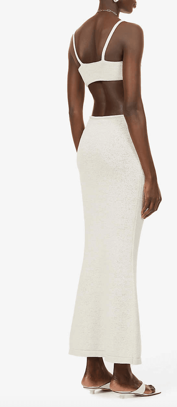 CULT GAIA Serita maxi dress OFF White photo 3