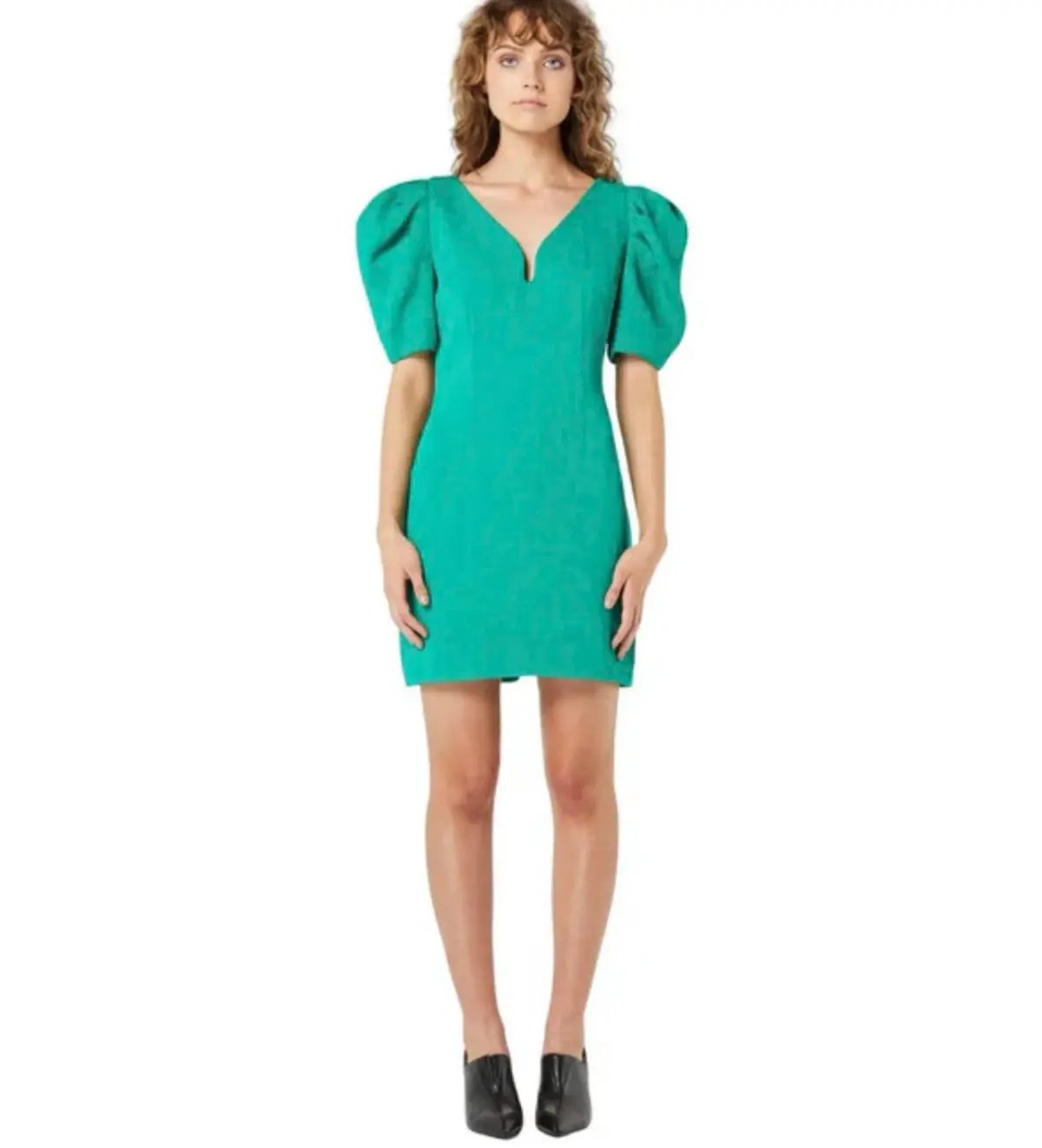 ELLIATT FLORIDITA MINI DRESS EMERALD photo 4