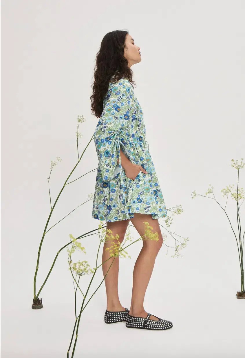 Alémais Pam Mini Dress Floral Size 16 photo 2