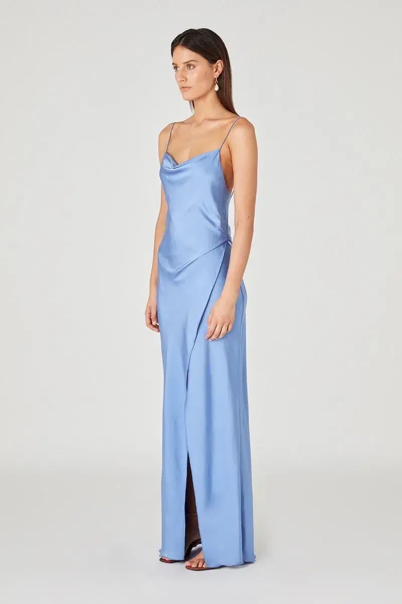 Camilla And Marc Monroe Slip Dress Blue Size AU 10 photo 2